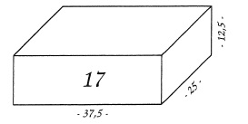 Anker Steinsortiment Nr. 17 in historisch Gelb (Sandstein)