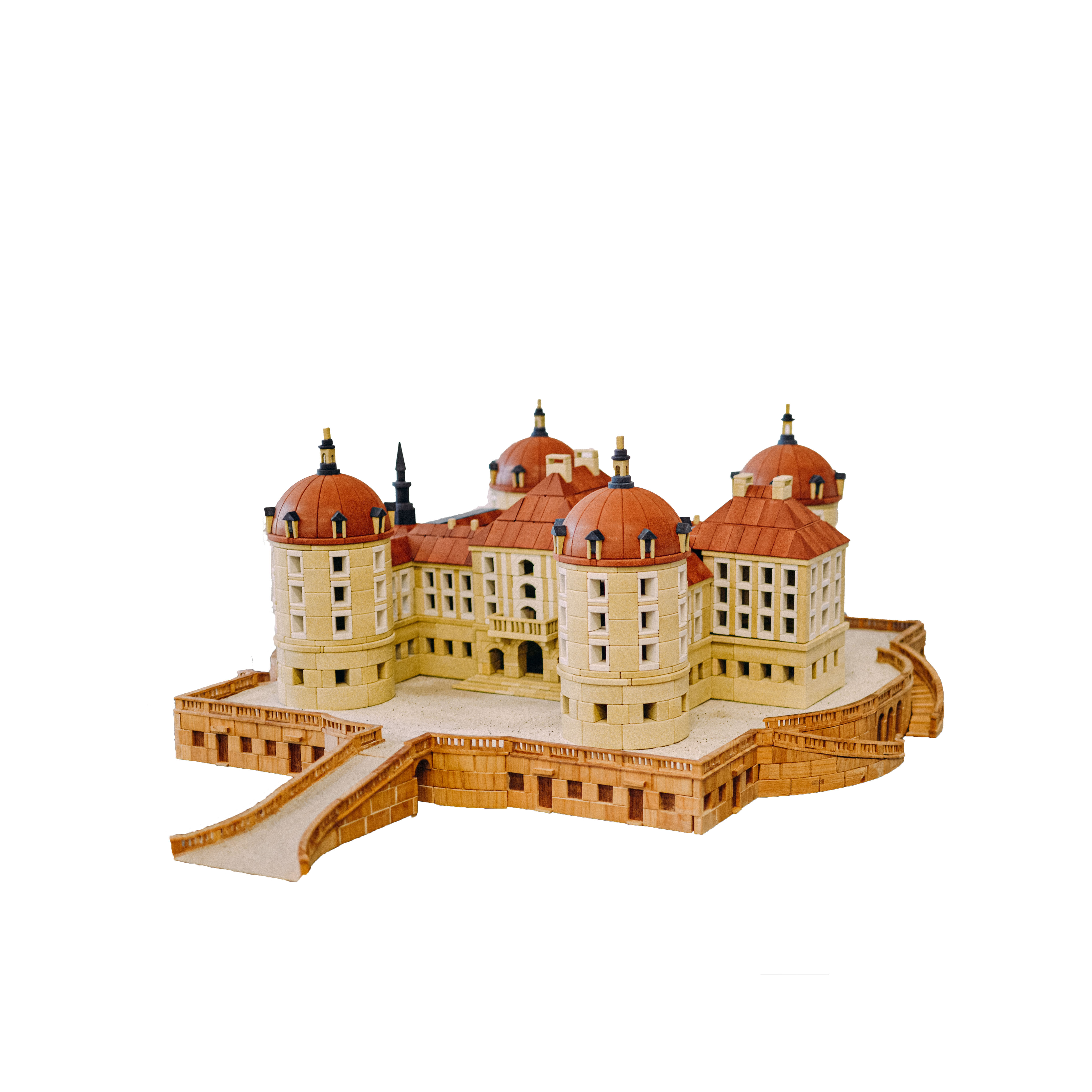Barockschloss Moritzburg - Komplettbausatz mit allen sieben Kästen