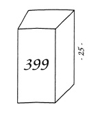 Anker Steinsortiment Nr. 391, 395, 399 in historisch Gelb (Sandstein)