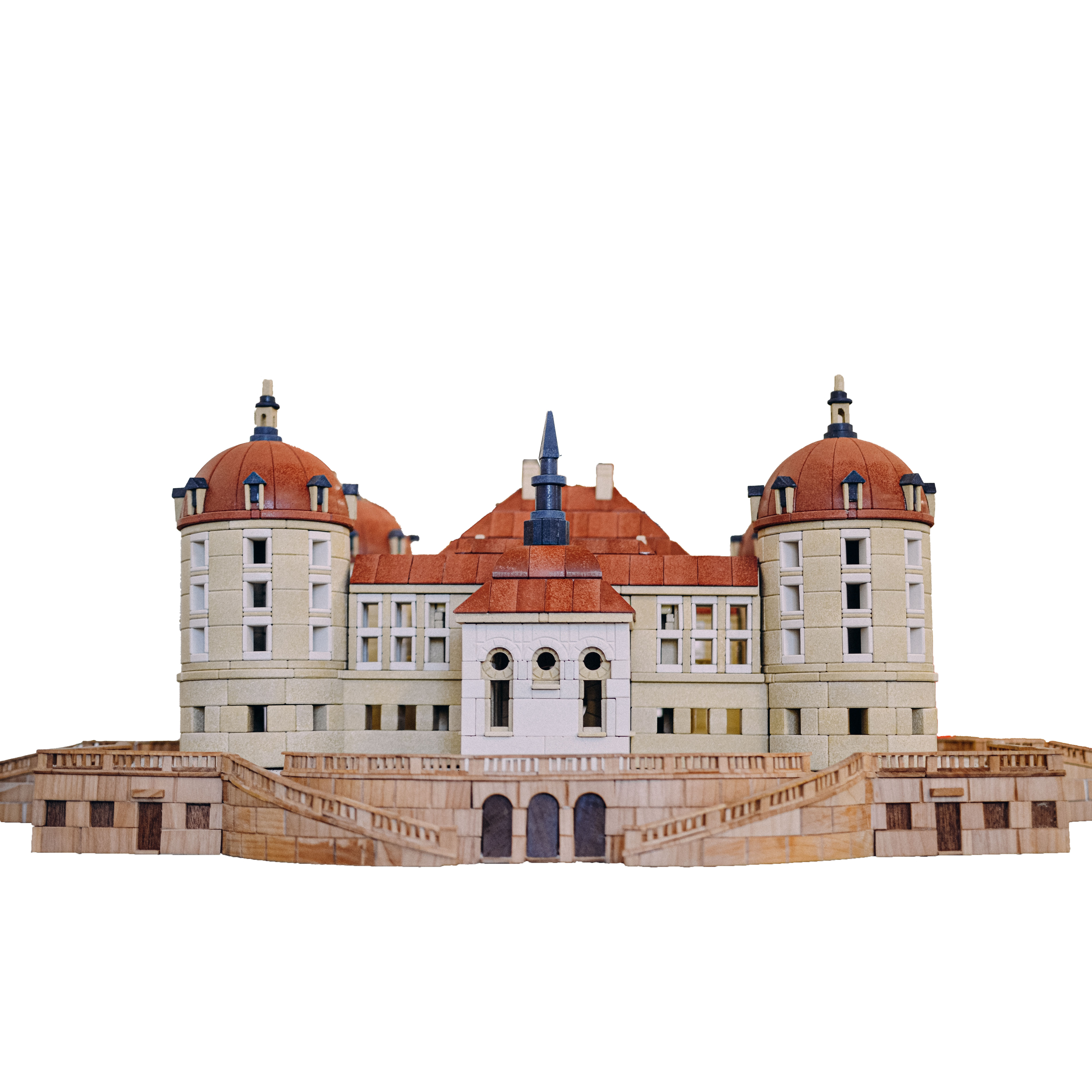 Barockschloss Moritzburg - Komplettbausatz mit allen sieben Kästen